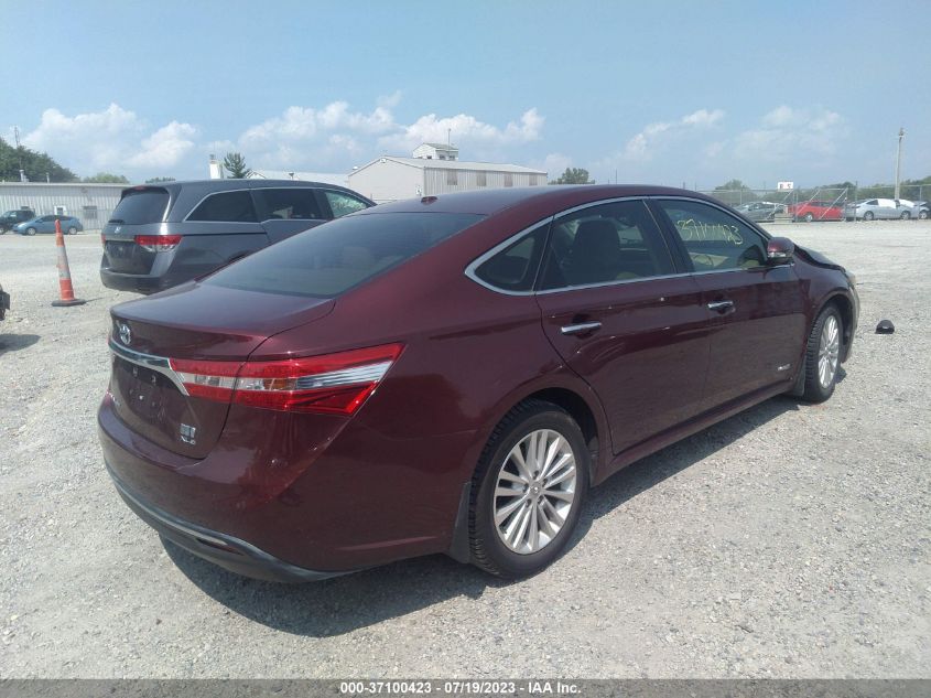 2013 TOYOTA AVALON HYBRID XLE PREMIUM 4T1BD1EB1DU016232
