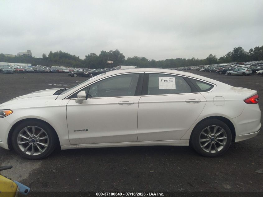 2017 FORD FUSION HYBRID SE - 3FA6P0LU8HR243819