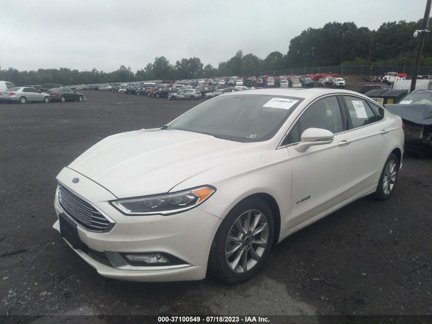 2017 FORD FUSION HYBRID SE - 3FA6P0LU8HR243819