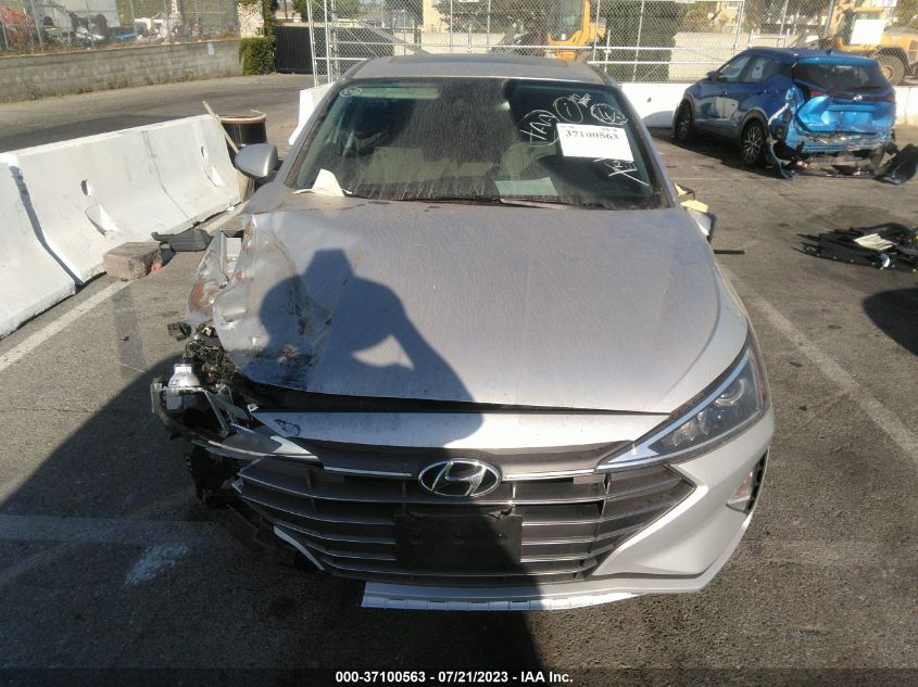 2019 HYUNDAI ELANTRA SEL/VALUE/LIMITED - KMHD84LF1KU786755