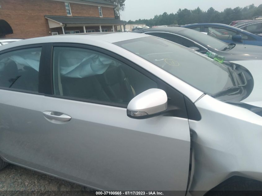 2019 TOYOTA COROLLA SE - 2T1BURHE8KC179298