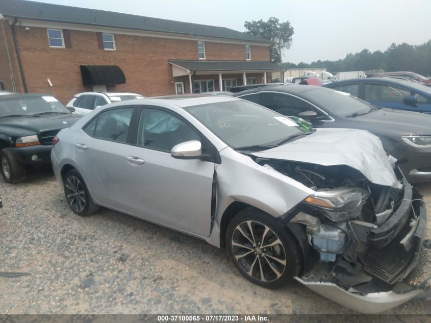 2019 TOYOTA COROLLA SE - 2T1BURHE8KC179298