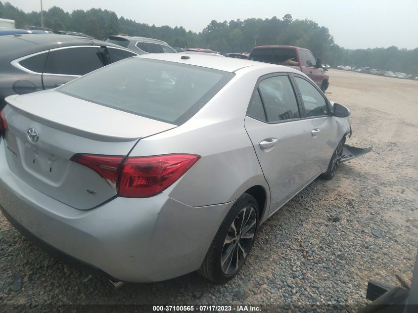 2019 TOYOTA COROLLA SE - 2T1BURHE8KC179298