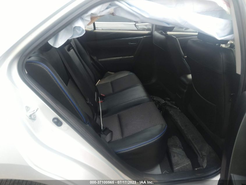 2019 TOYOTA COROLLA SE - 2T1BURHE8KC179298