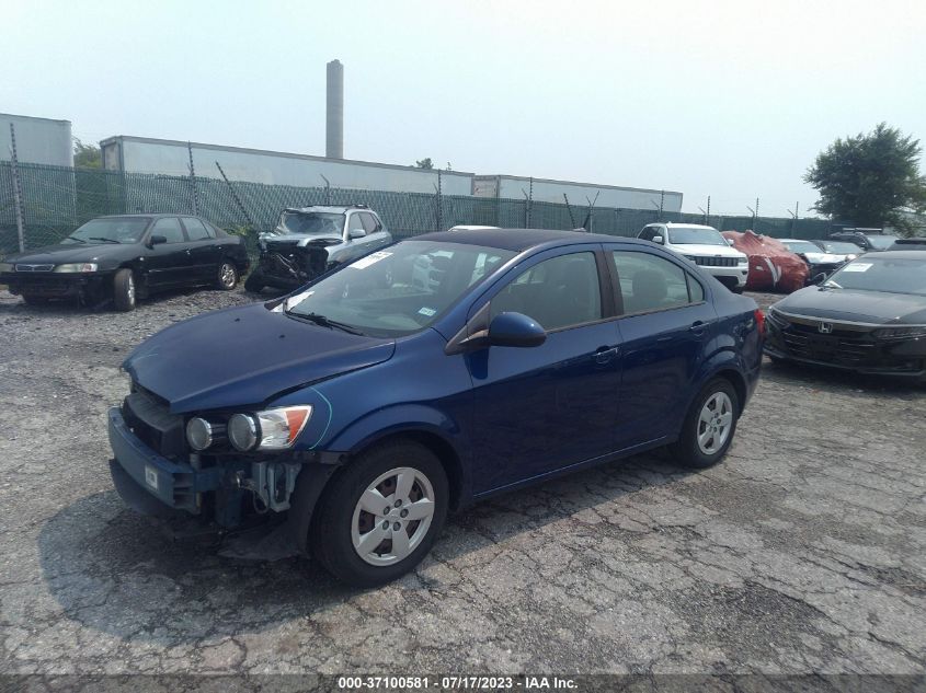 2014 CHEVROLET SONIC LS - 1G1JA5SH9E4142874