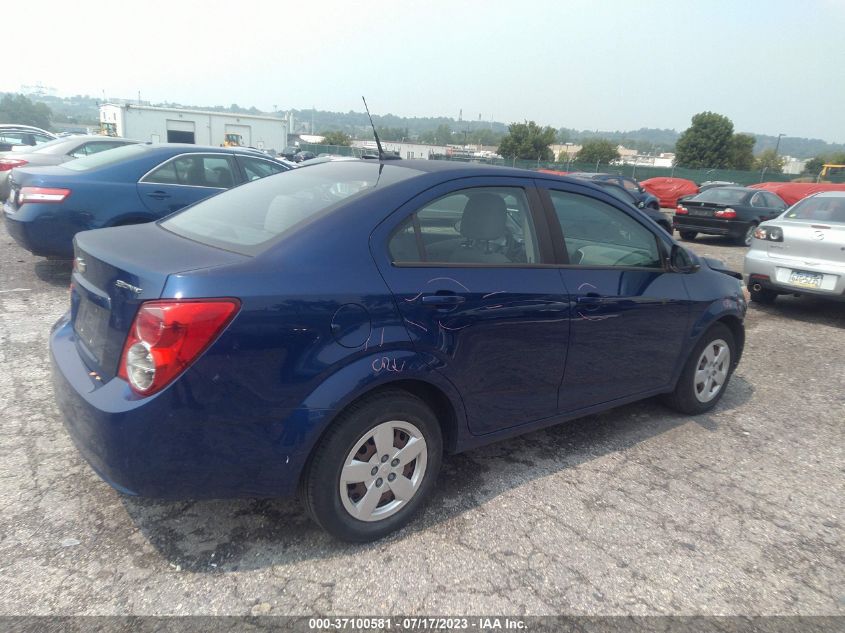 2014 CHEVROLET SONIC LS - 1G1JA5SH9E4142874