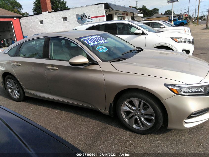 2019 HONDA ACCORD SEDAN LX 1.5T - 1HGCV1F12KA037618