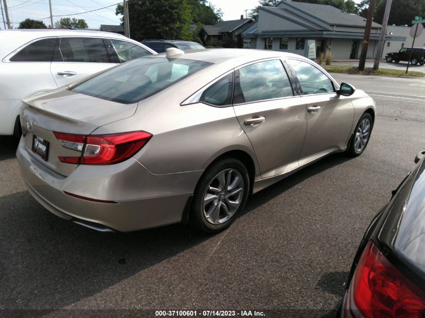 2019 HONDA ACCORD SEDAN LX 1.5T - 1HGCV1F12KA037618