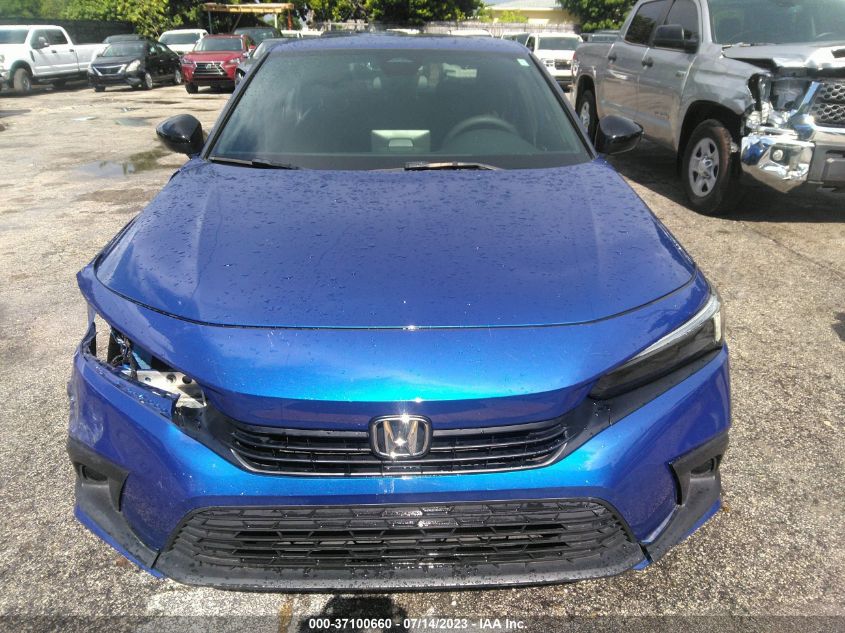 2022 HONDA CIVIC SEDAN SPORT - 2HGFE2F51NH557501