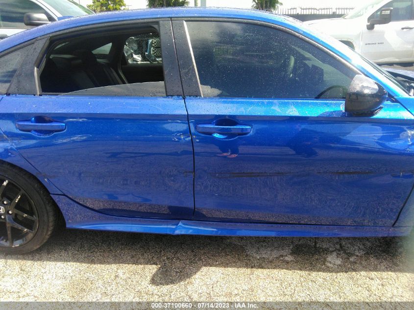 2022 HONDA CIVIC SEDAN SPORT - 2HGFE2F51NH557501
