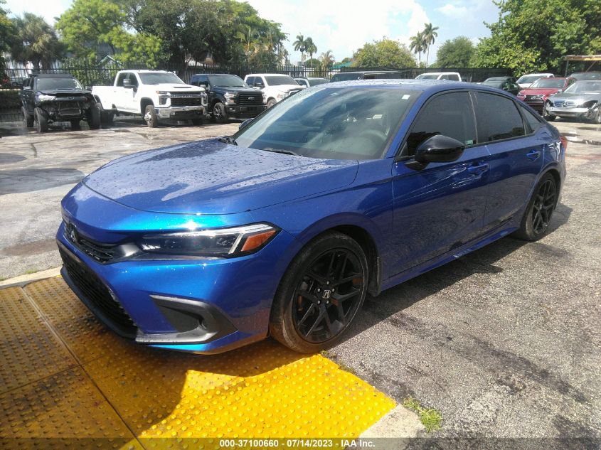 2022 HONDA CIVIC SEDAN SPORT - 2HGFE2F51NH557501