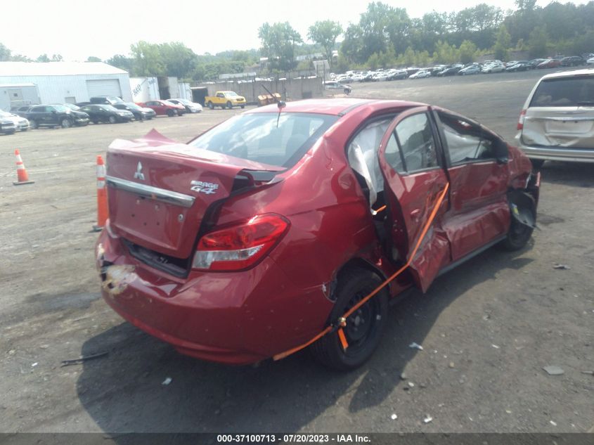 2019 MITSUBISHI MIRAGE G4 ES/RF - ML32F3FJ7KHF07738