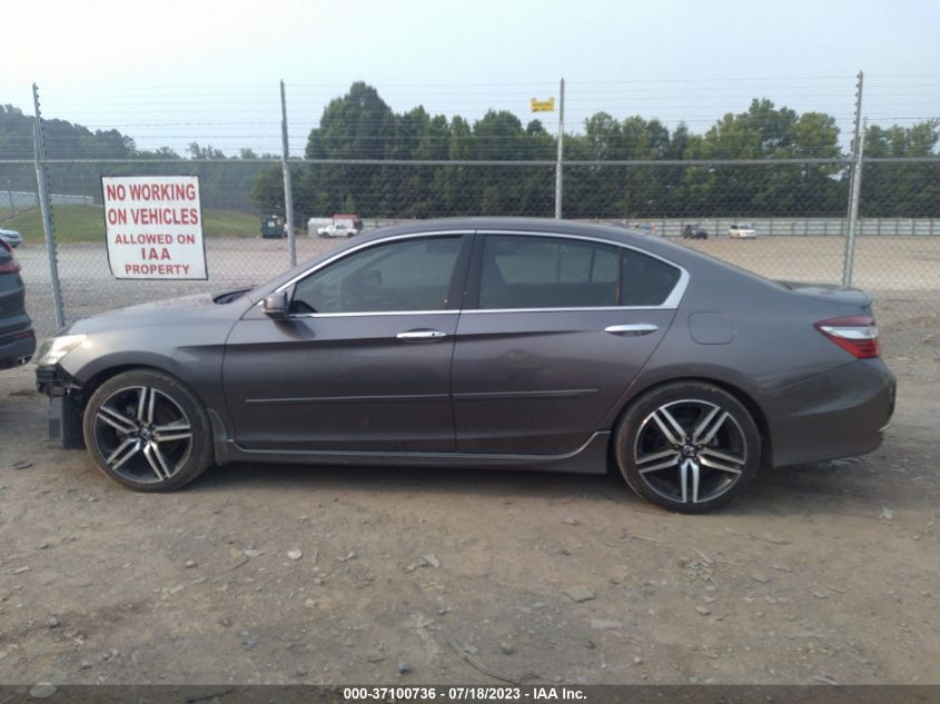 2017 HONDA ACCORD SEDAN TOURING - 1HGCR3F91HA039004