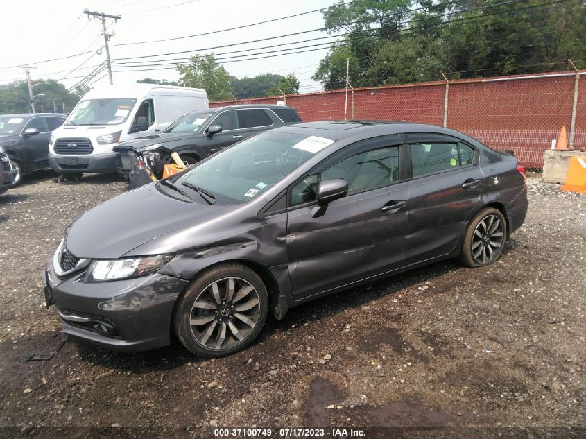 2015 HONDA CIVIC SEDAN EX-L - 19XFB2F91FE220785