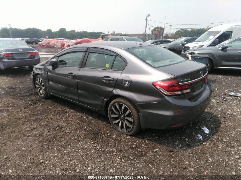 2015 HONDA CIVIC SEDAN EX-L - 19XFB2F91FE220785