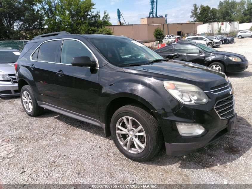 2016 CHEVROLET EQUINOX LT - 2GNFLFE36G6144801