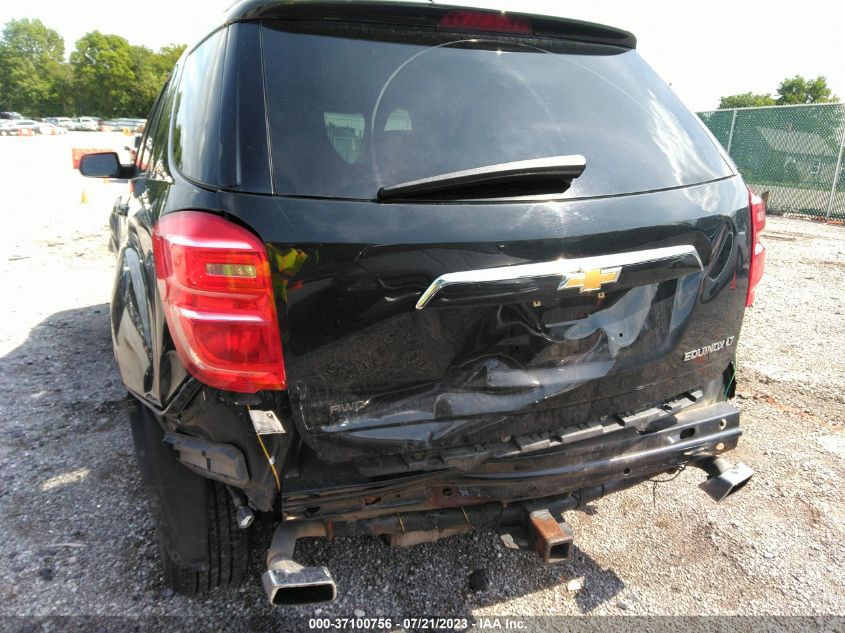 2016 CHEVROLET EQUINOX LT - 2GNFLFE36G6144801
