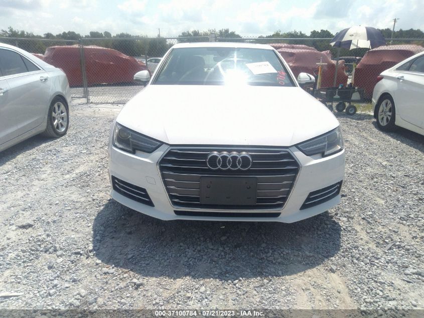 2017 AUDI A4 PREMIUM - WAUGNAF46HN058660