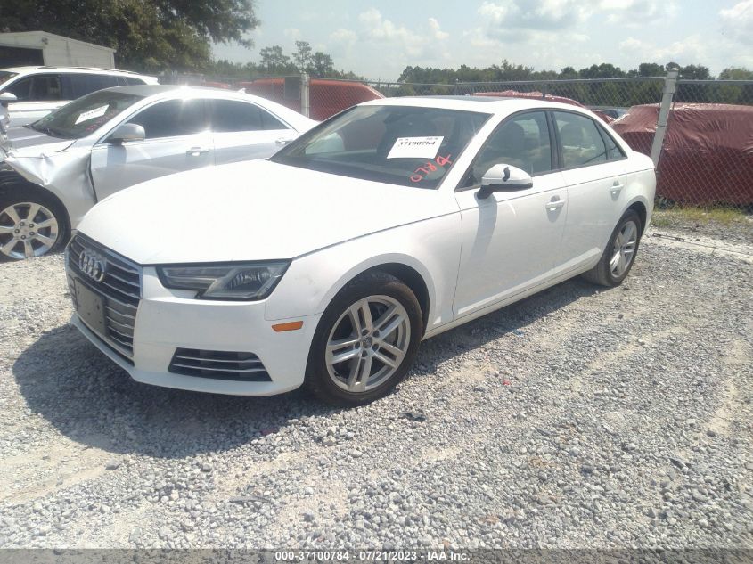 2017 AUDI A4 PREMIUM - WAUGNAF46HN058660