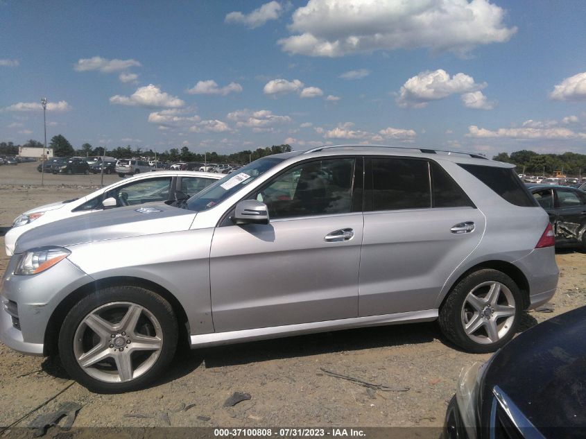 2015 MERCEDES-BENZ M-CLASS ML 400 - 4JGDA5GB6FA536985