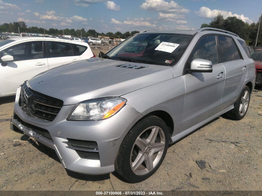 2015 MERCEDES-BENZ M-CLASS ML 400 - 4JGDA5GB6FA536985