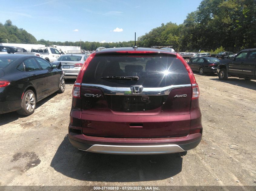2016 HONDA CR-V EX-L - 5J6RM4H73GL060815