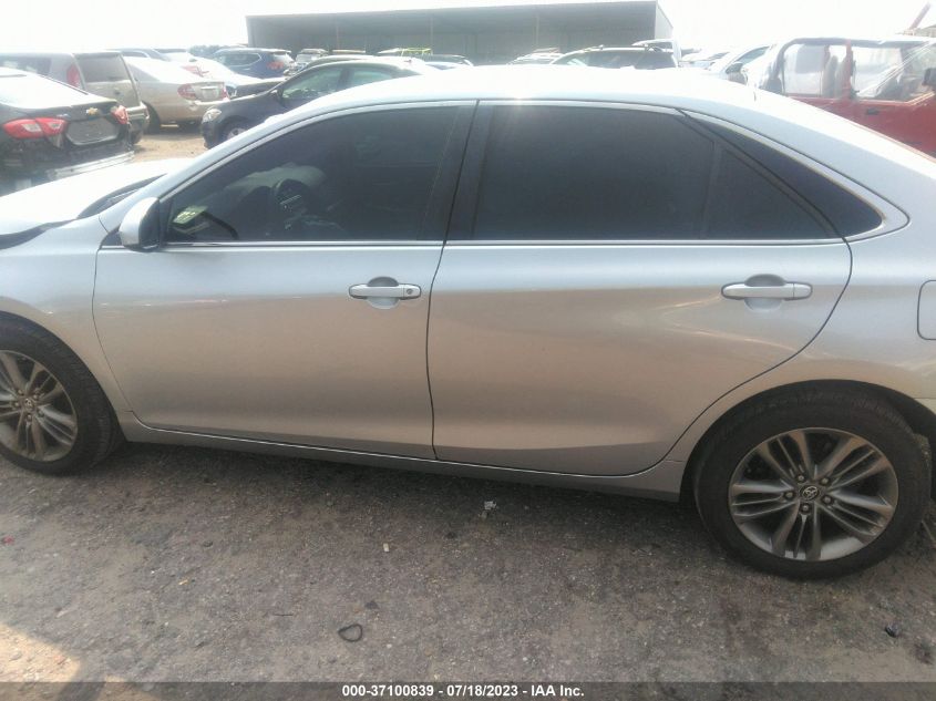 2016 TOYOTA CAMRY XLE/SE/LE/XSE - 4T1BF1FK0GU249807