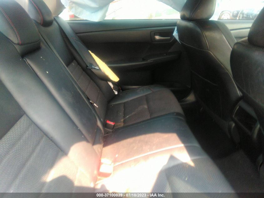 2016 TOYOTA CAMRY XLE/SE/LE/XSE - 4T1BF1FK0GU249807