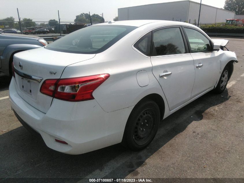 2017 NISSAN SENTRA SV - 3N1AB7AP4HY406144