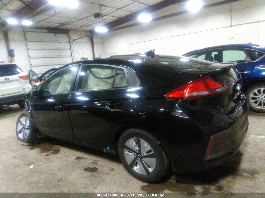 2019 HYUNDAI IONIQ HYBRID BLUE - KMHC65LC6KU179229