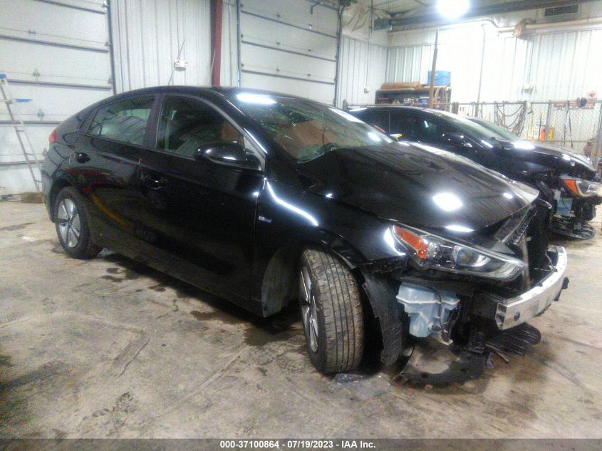 2019 HYUNDAI IONIQ HYBRID BLUE - KMHC65LC6KU179229