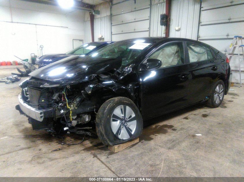 2019 HYUNDAI IONIQ HYBRID BLUE - KMHC65LC6KU179229