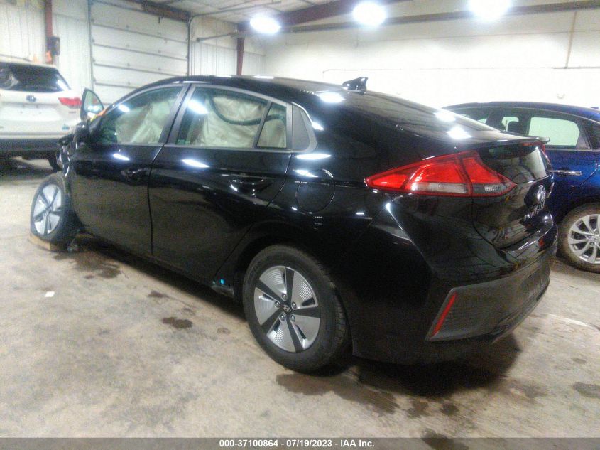 2019 HYUNDAI IONIQ HYBRID BLUE - KMHC65LC6KU179229