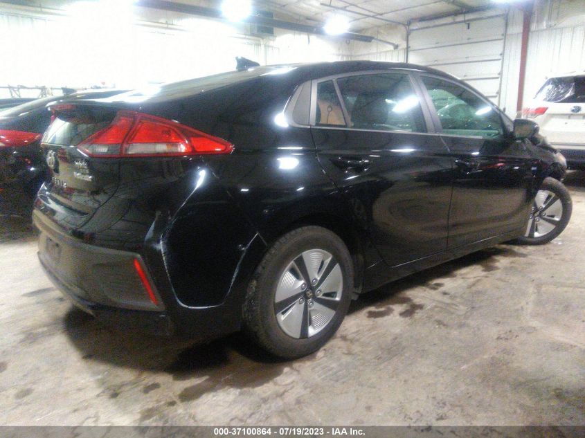 2019 HYUNDAI IONIQ HYBRID BLUE - KMHC65LC6KU179229