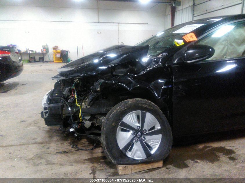 2019 HYUNDAI IONIQ HYBRID BLUE - KMHC65LC6KU179229