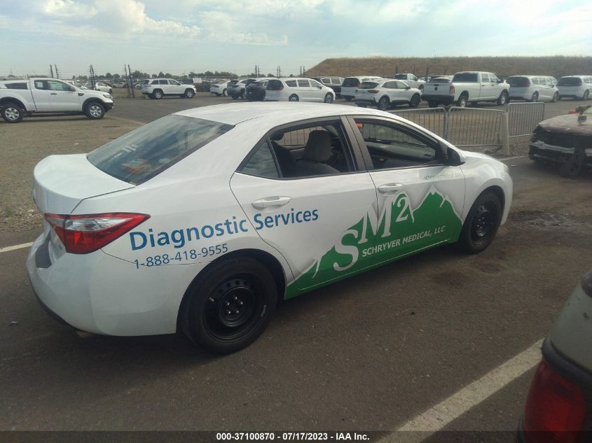 2015 TOYOTA COROLLA L/LE/S/S PLUS/LE PLUS - 5YFBURHE7FP310940