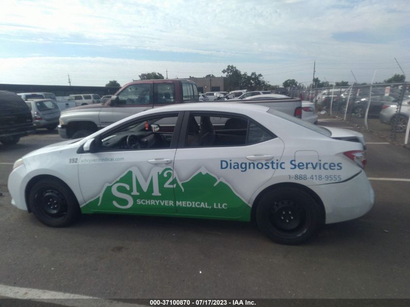 2015 TOYOTA COROLLA L/LE/S/S PLUS/LE PLUS - 5YFBURHE7FP310940