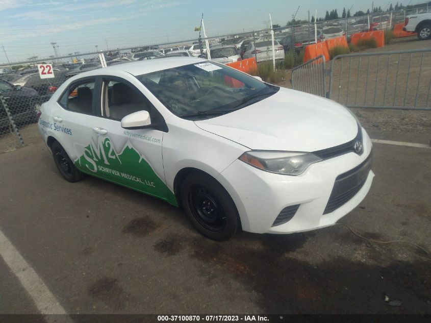 2015 TOYOTA COROLLA L/LE/S/S PLUS/LE PLUS - 5YFBURHE7FP310940