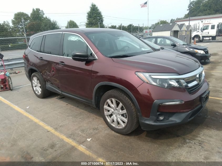 2019 HONDA PILOT LX - 5FNYF6H14KB021438