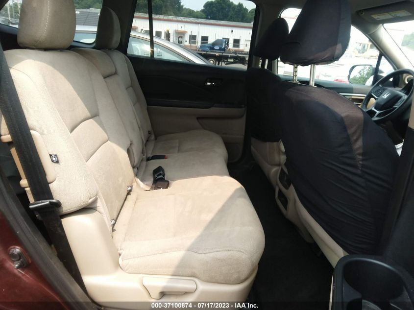 2019 HONDA PILOT LX - 5FNYF6H14KB021438