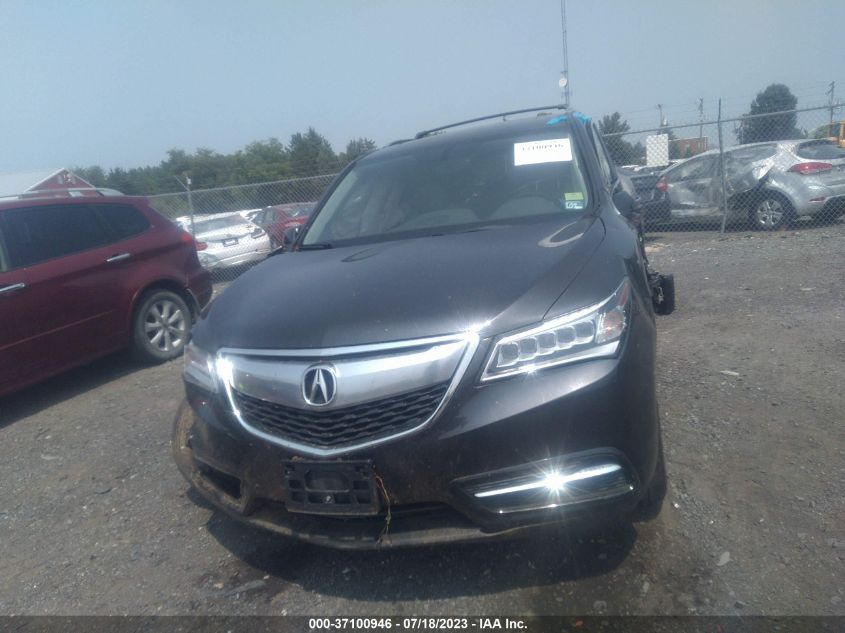 2016 ACURA MDX - 5FRYD4H21GB021387