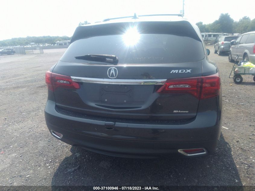 2016 ACURA MDX - 5FRYD4H21GB021387