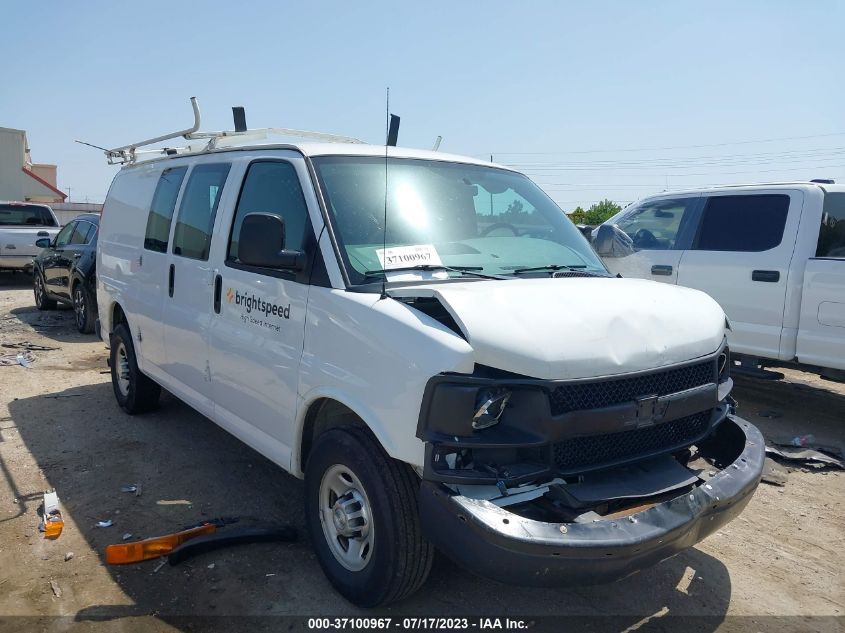 2015 CHEVROLET EXPRESS CARGO VAN - 1GCWGFCF8F1263526
