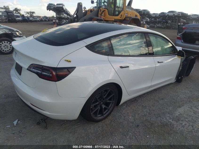 2021 TESLA MODEL 3 STANDARD RANGE PLUS - 5YJ3E1EA2MF060505