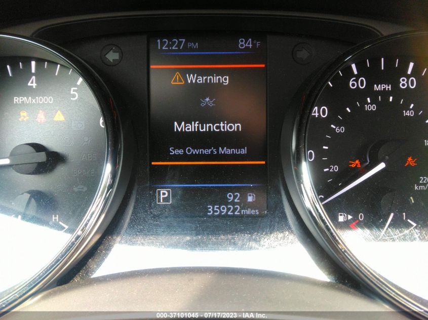 2019 NISSAN ROGUE SV - JN8AT2MV1KW396182