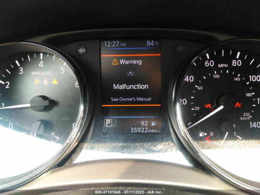 2019 NISSAN ROGUE SV - JN8AT2MV1KW396182