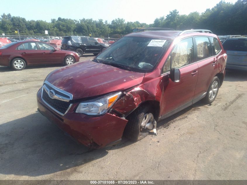 2016 SUBARU FORESTER 2.5I - JF2SJABC6GH485597