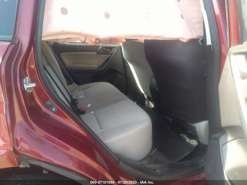 2016 SUBARU FORESTER 2.5I - JF2SJABC6GH485597