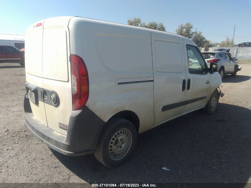 2017 RAM PROMASTER CITY CARGO VAN TRADESMAN - ZFBERFABXH6F19246