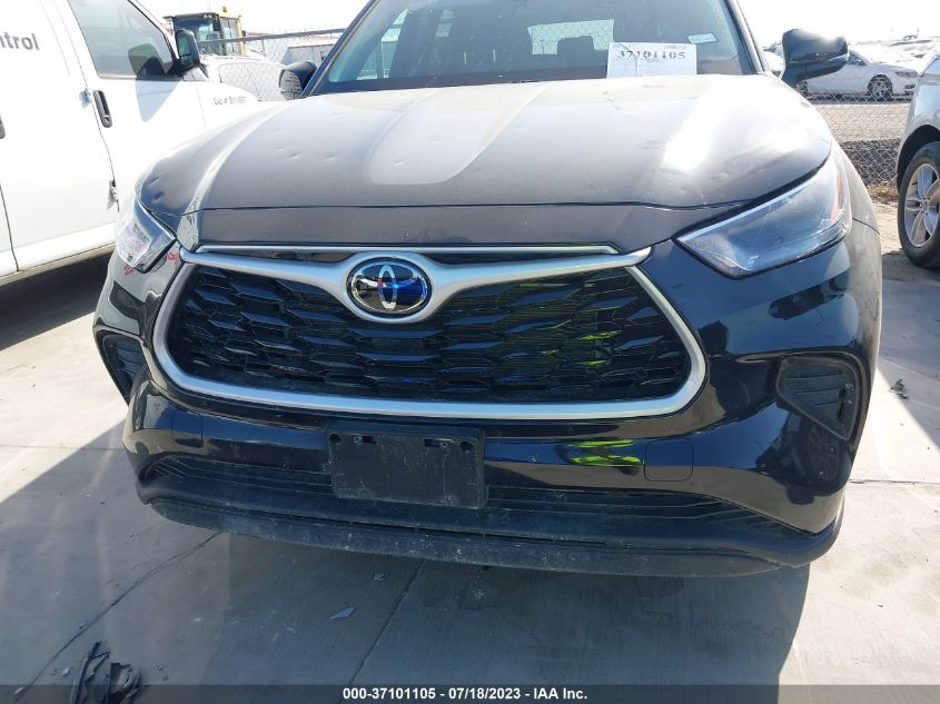 2022 TOYOTA HIGHLANDER L - 5TDCZRAH4NS124286